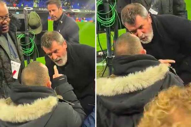 Roy Keane challenges football fan to ‘wait for me in the car park’ in angry confrontation​