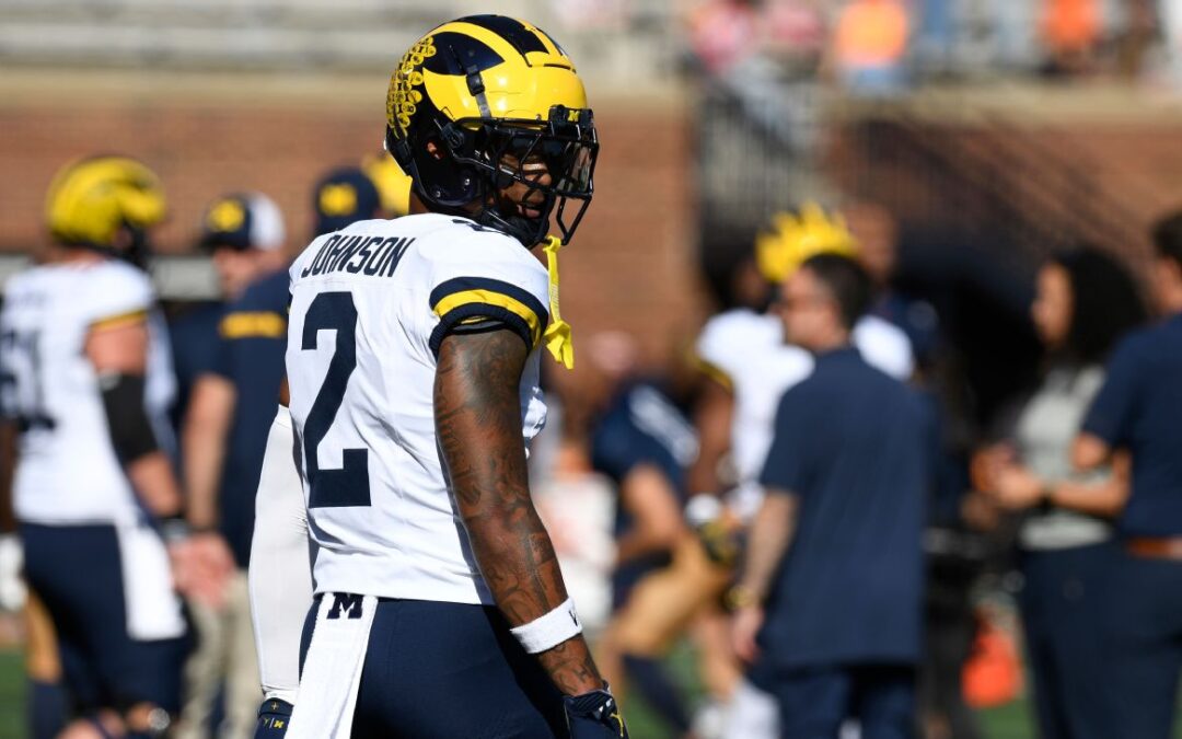 Sources: Top Michigan CB Johnson out vs. Oregon​