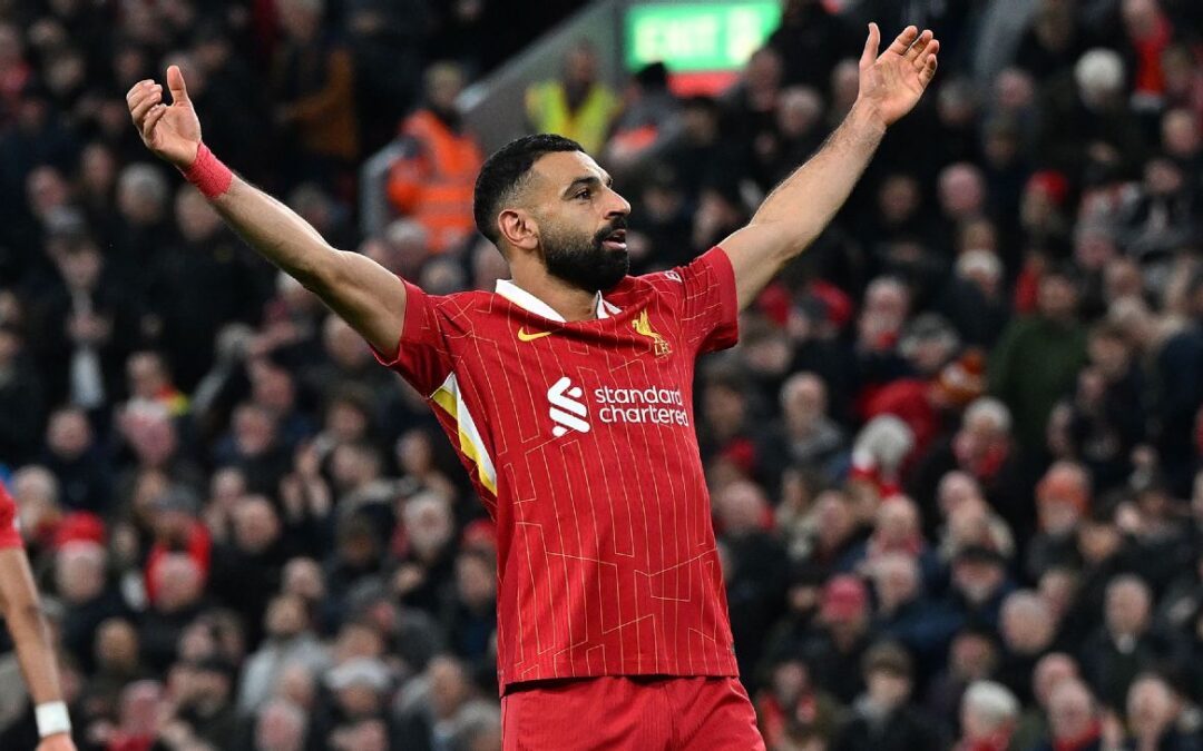 Record-setting Slot hails Salah as Liverpool go top​​