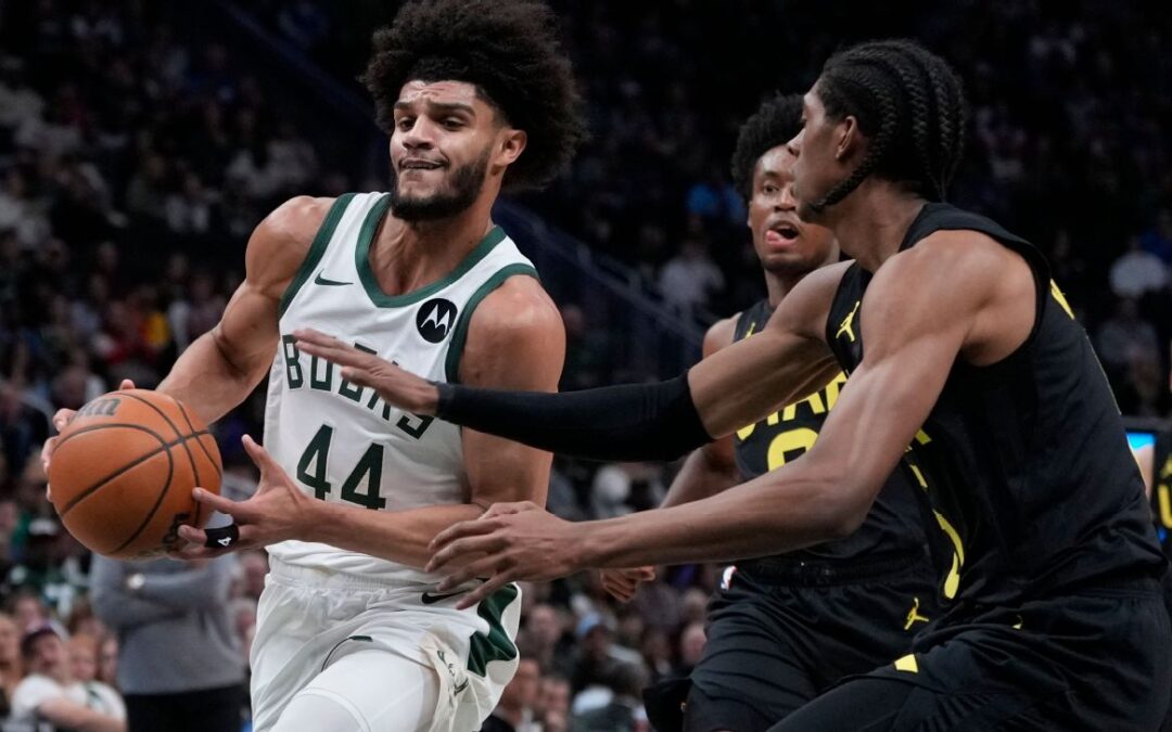 Bucks tweak starting 5, use ‘energy’ to end skid​