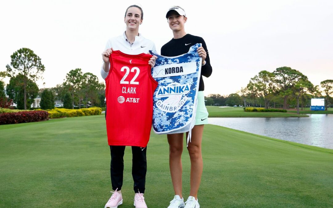 ‘Golf is hard’: Clark draws crowd at LPGA pro-am​