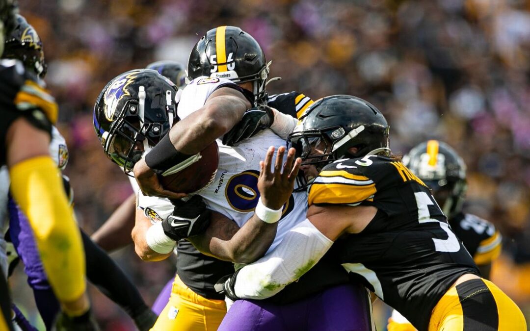 Lamar at a loss to explain woes against Steelers​