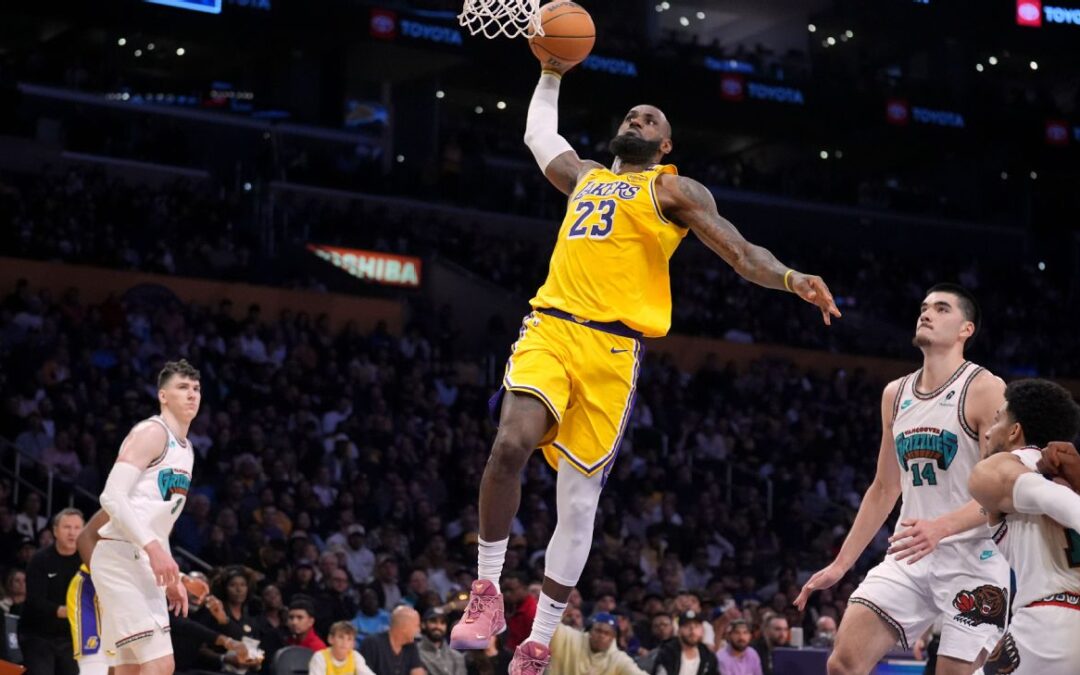 At 39, LeBron oldest with 3 straight triple-doubles​