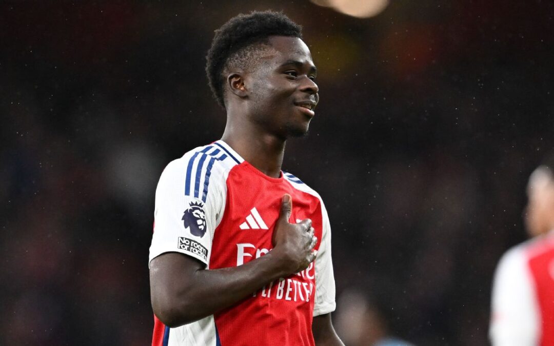 Arteta backs Saka amid Kane drop-outs comment​​