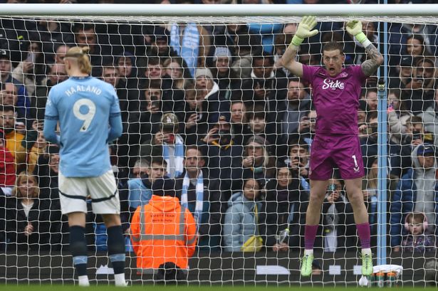 Revealed: Jordan Pickford’s two clever moments before saving Erling Haaland penalty​