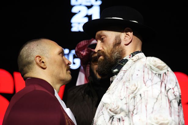 Tyson Fury and Oleksandr Usyk in fight row hours before rematch​