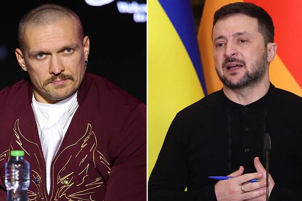 Volodymyr Zelensky pleads with Oleksandr Usyk over Tyson Fury fight due to UK missile fears​