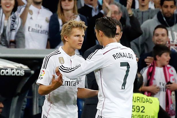 Martin Odegaard has realised Cristiano Ronaldo’s prediction for Arsenal star​