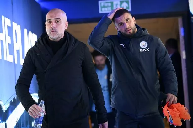 Pep Guardiola explains decision to drop Kyle Walker and Kevin De Bruyne from Man City team​