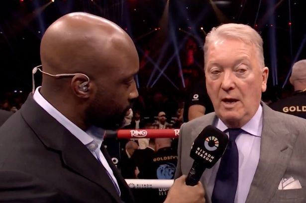 Frank Warren’s shocked response to Tyson Fury defeat to Oleksandr Usyk​