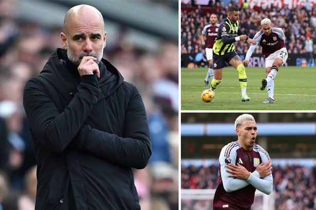 Two Man City players sum up their struggles as Aston Villa condemn champions to another loss​