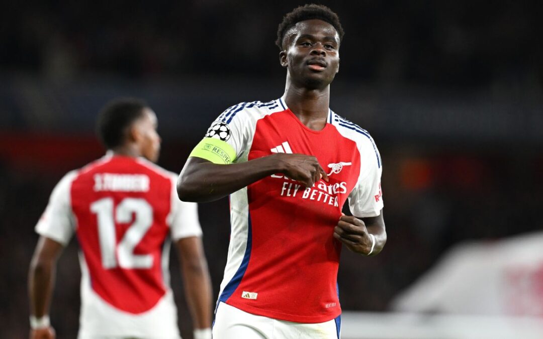 Saka: Arsenal ‘not scared’ of title race pressure​​