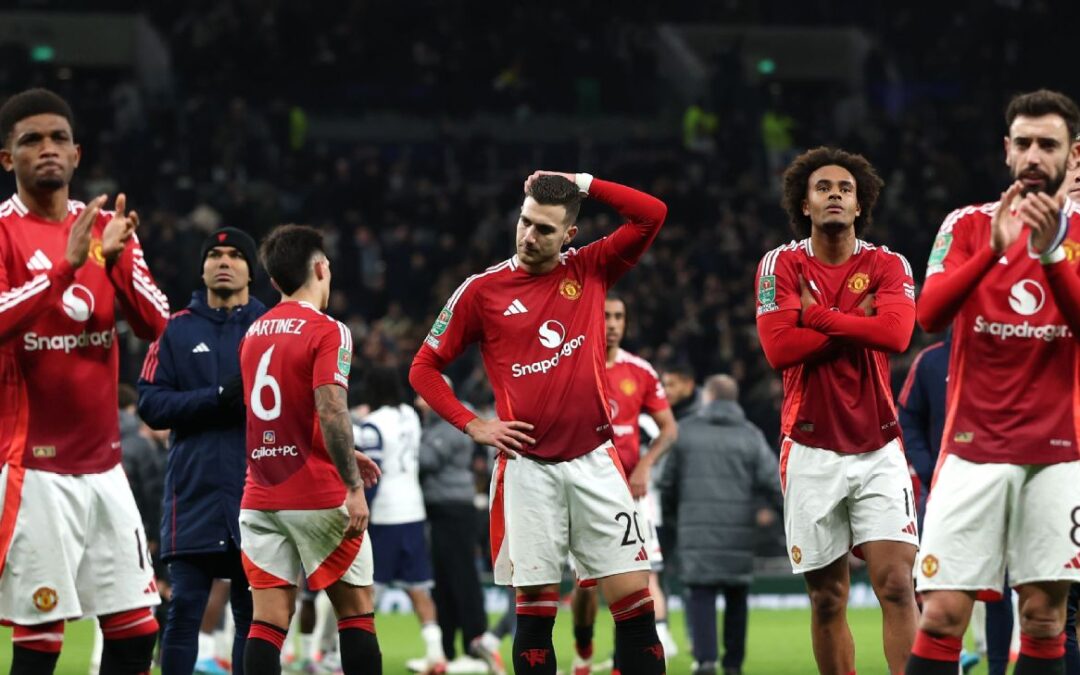 Disastrous defending ousts Man United from Carabao Cup, boosts Tottenham into semis​​