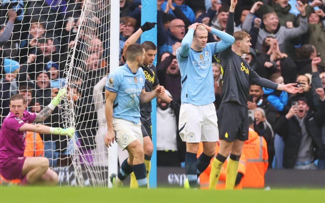 Man City’s aura of invincibility has been shattered, and even Haaland is affected​​